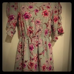 Flower Knee Length Dress SM